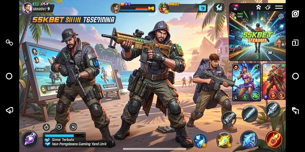 Tampilan menarik dari gameplay 55KBET yang penuh kreativitas.