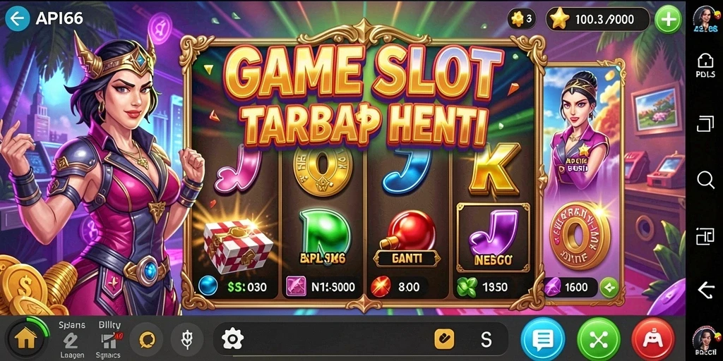 Tampilan gameplay slot yang menawan di API66.
