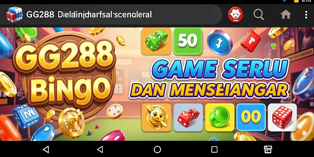 Screenshot gameplay GG288 dengan tampilan menarik selama permainan Bingo.