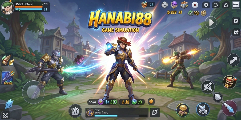 Tampilan gameplay <strong>HANABI88</strong> yang menarik dan interaktif.