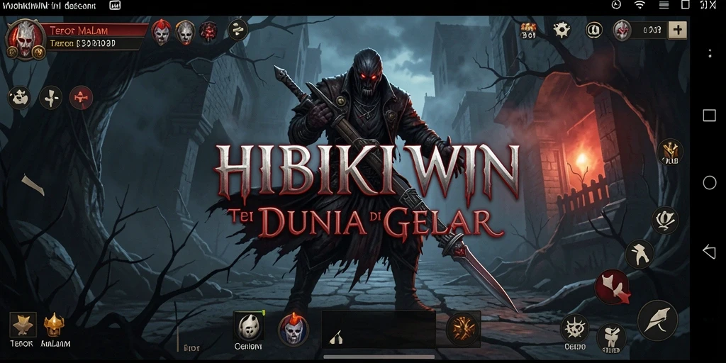 Gameplay menegangkan HIBIKIWIN dengan suasana Horror yang mencekam.