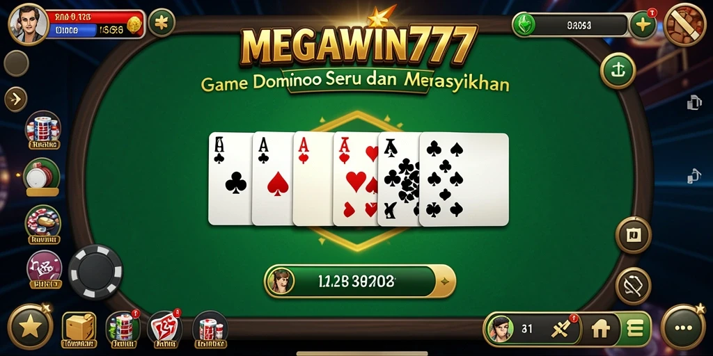 Tampilan gameplay seru dan interaktif dari MEGAWIN777.