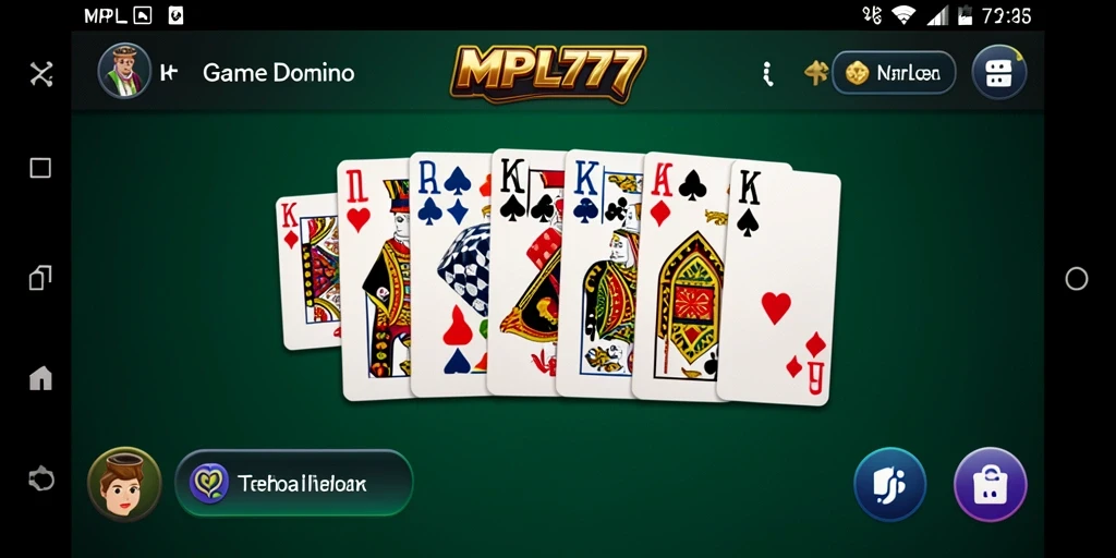 Tampilan gameplay nyata dari MPL777 yang menampilkan aksi seru permainan Domino.
