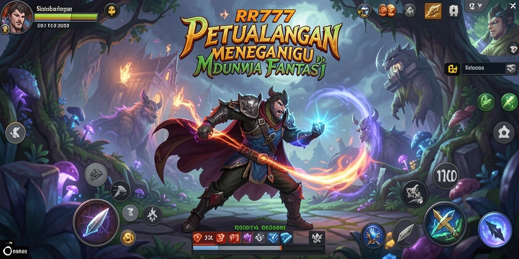Gameplay seru dan grafis menawan dalam RR777.