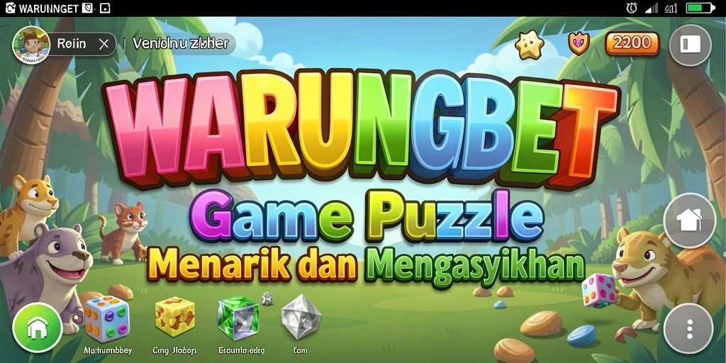 Tangkapan layar menunjukkan gameplay seru di WARUNGBET.